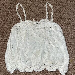 Women’s White Tank Top